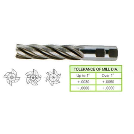 Yg-1 Tool 5 Flute Long Length Fine Pitch Rougher 8% Cobalt 71394